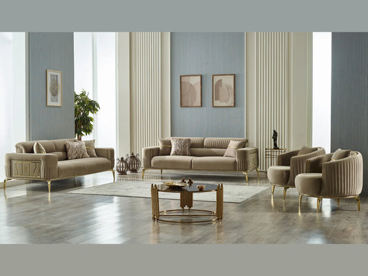 Dizani Gold Sofa Set