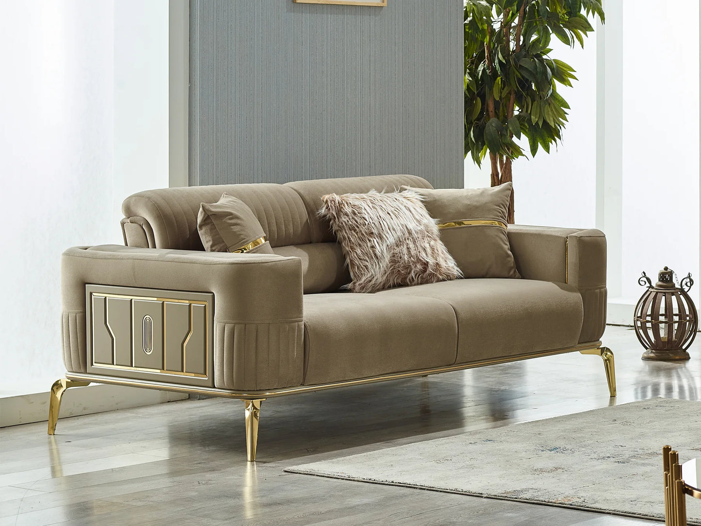 Dizani Gold Sofa Set