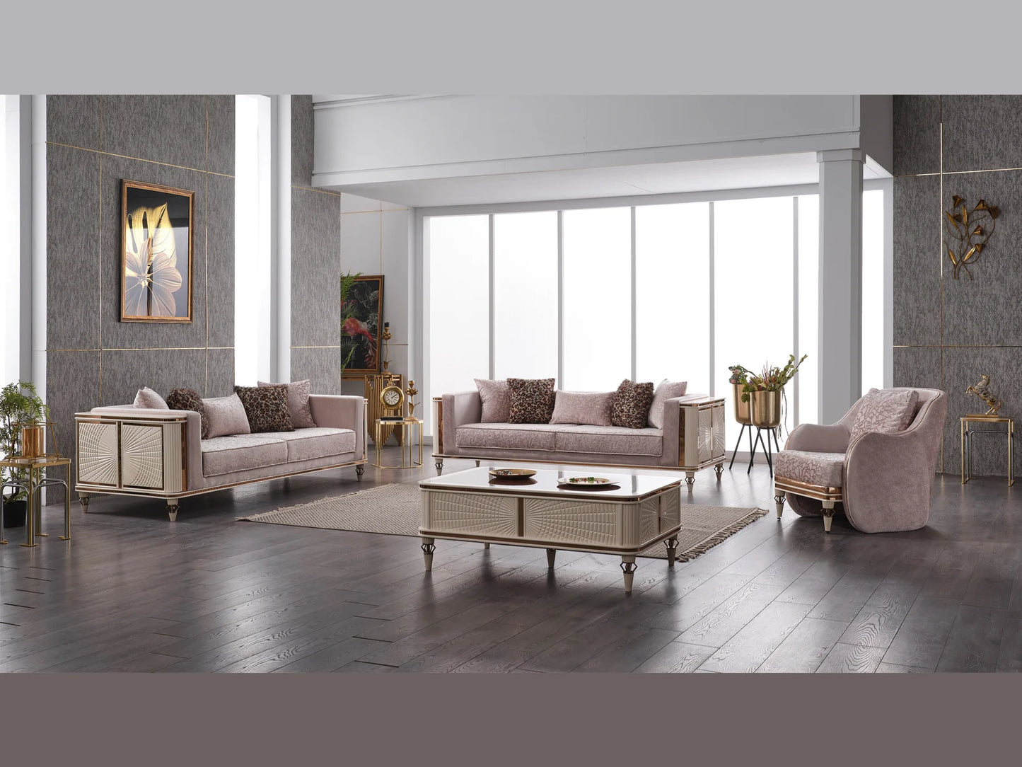 Evasa Sofa Set