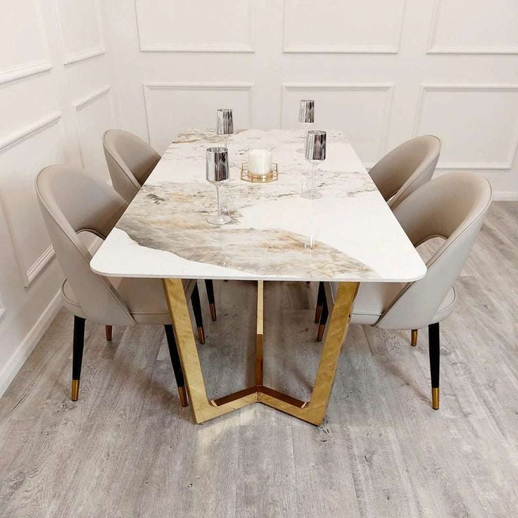 V-Shape Dining Table