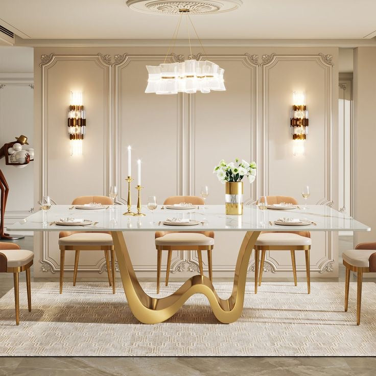 W-Style Dining Table