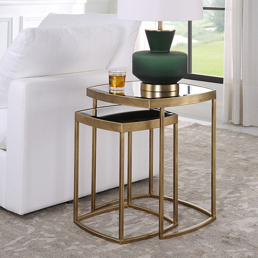 2PC Square Nesting Table