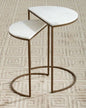 2PC D-Shape Nesto Table