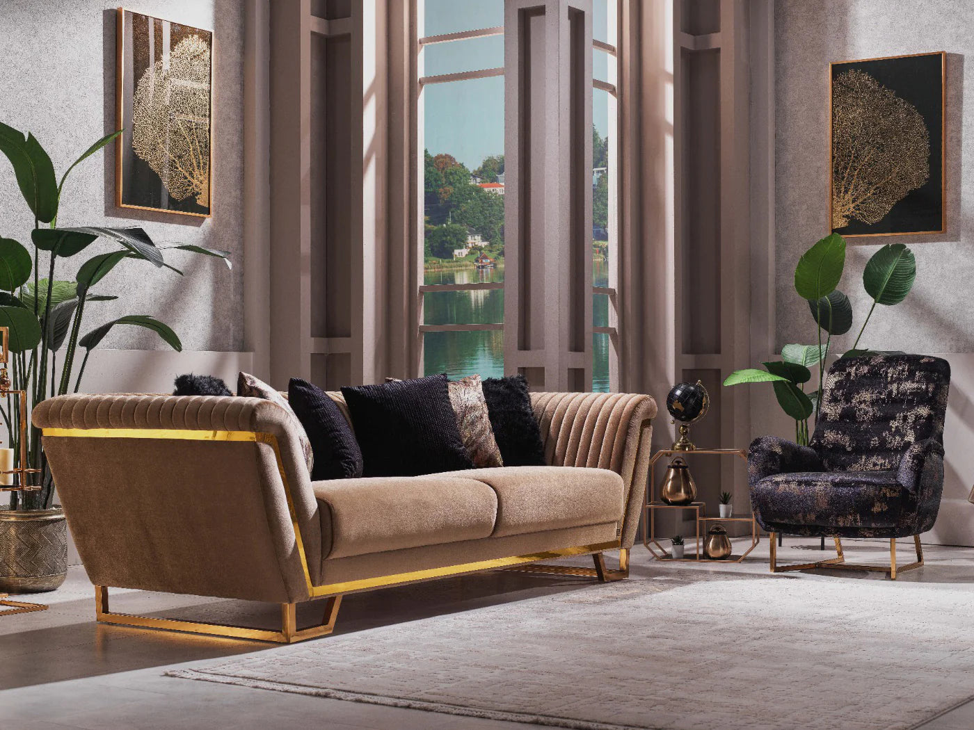 Lugano Sofa Set