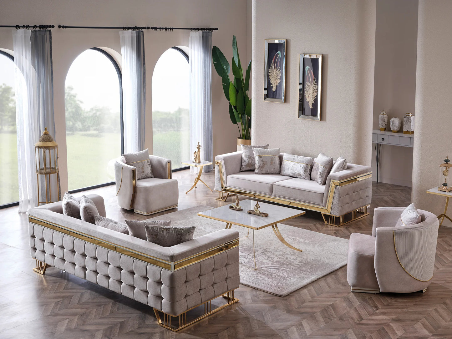 Munih Sofa Set